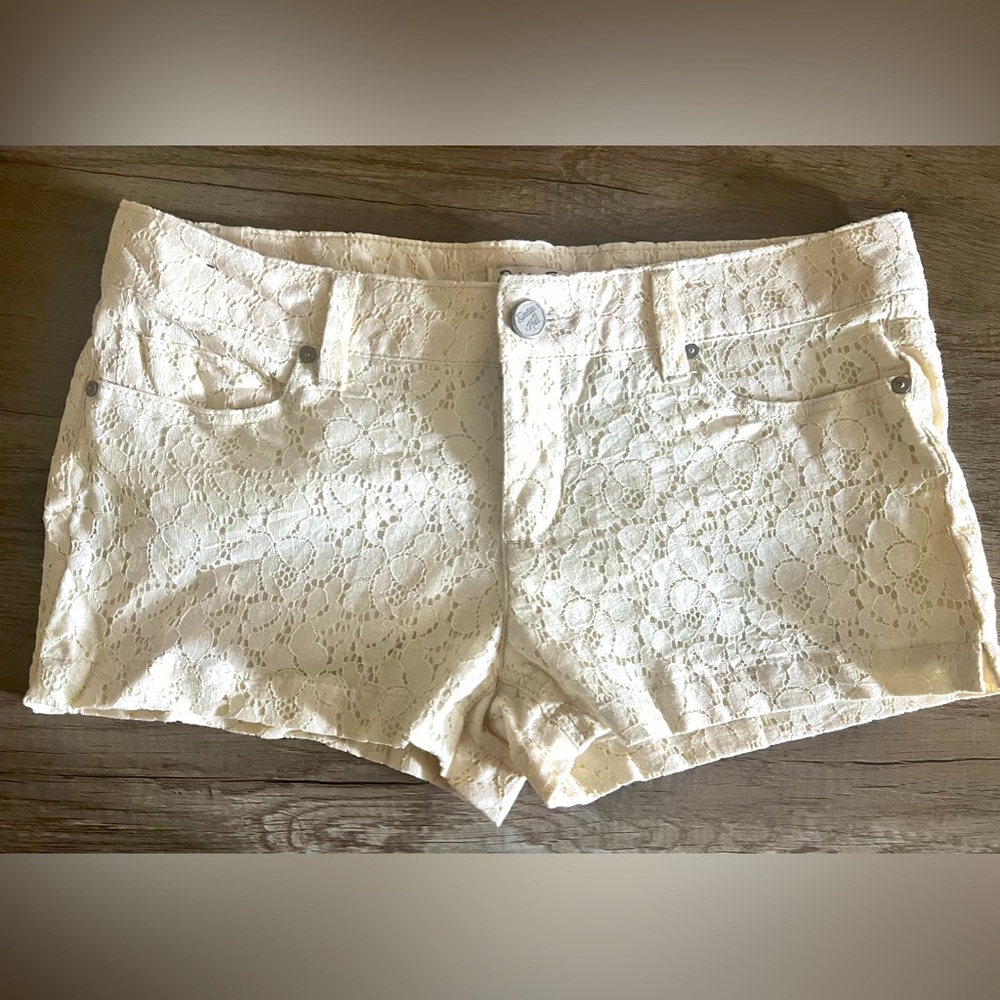 Indigo Rein Lace Shorts